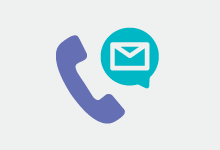 phone and email symbol